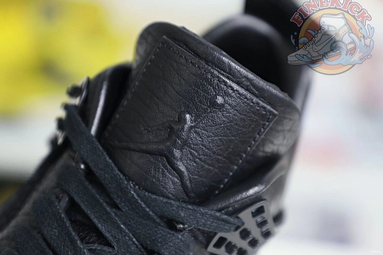 4 Jordan Air black Jordan ponyhair retro 0125